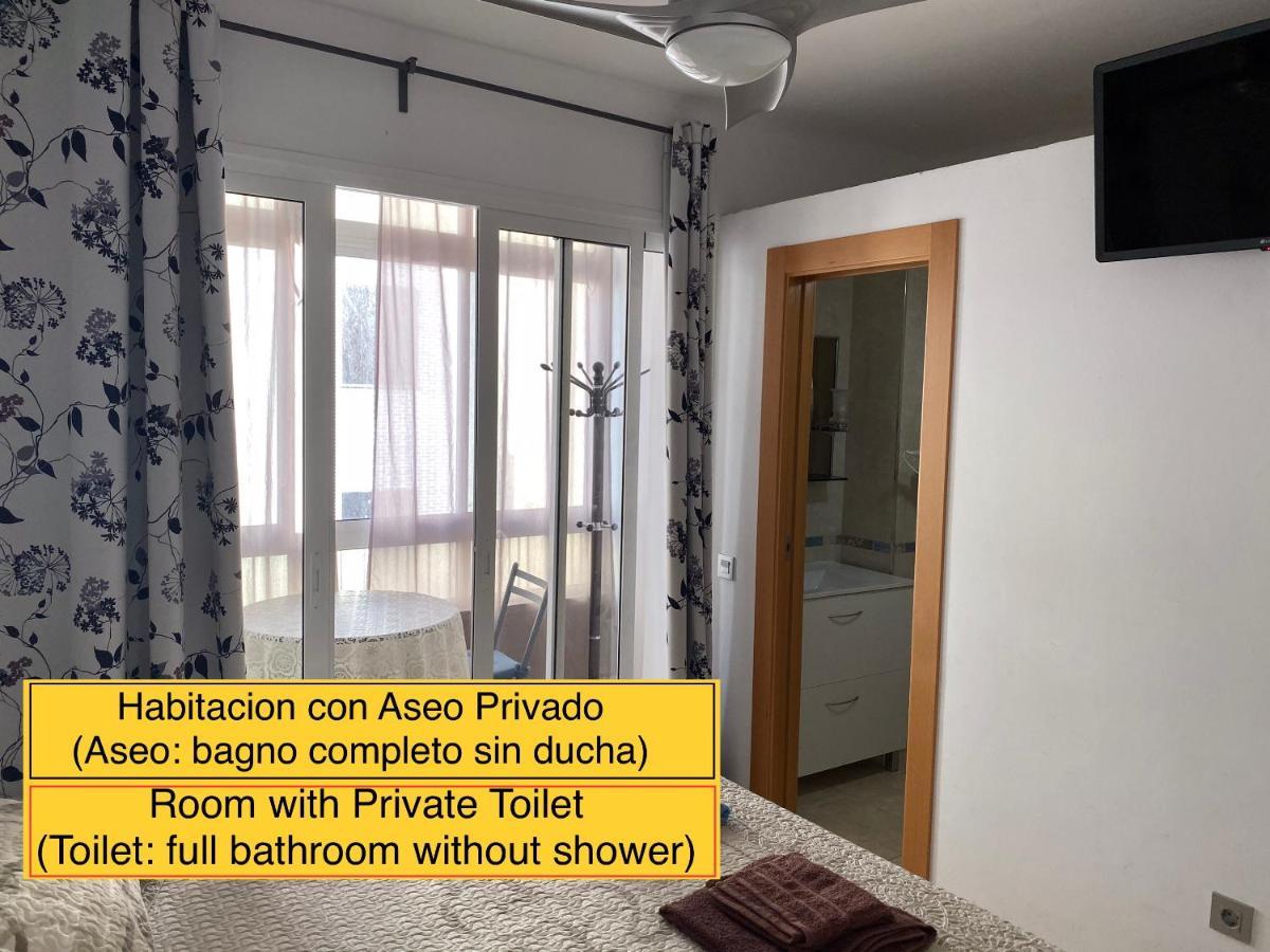 Malaga Centro Habitaciones Privada En Apartamento Compartidos Buitenkant foto